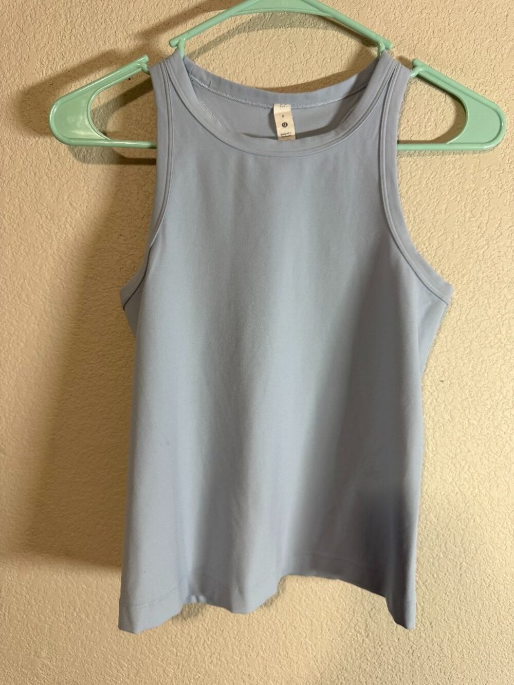 Lululemon Align Waist-Length Racerback Tank Top Light Blue Size 6